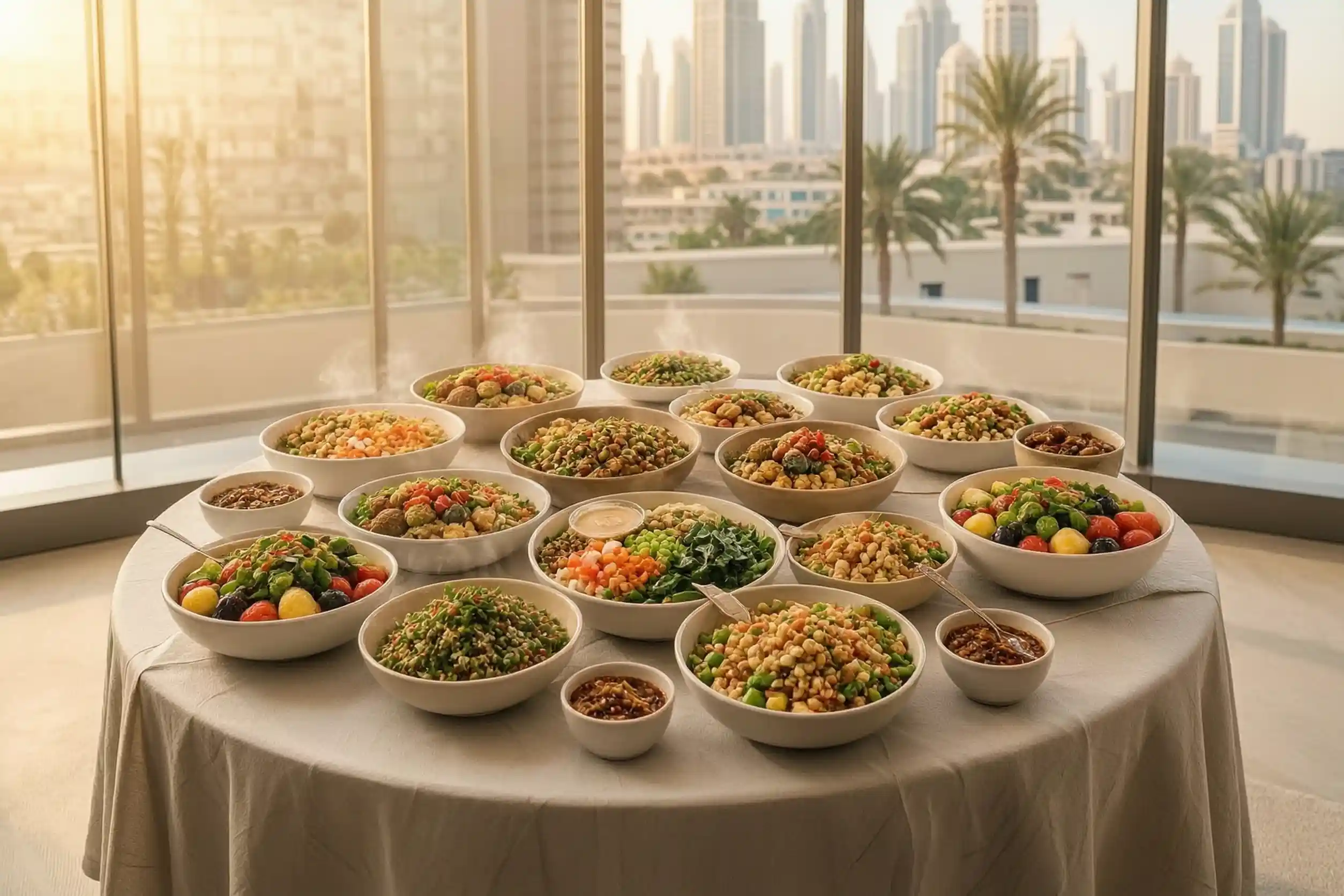 Catering services in Dubai, UAE